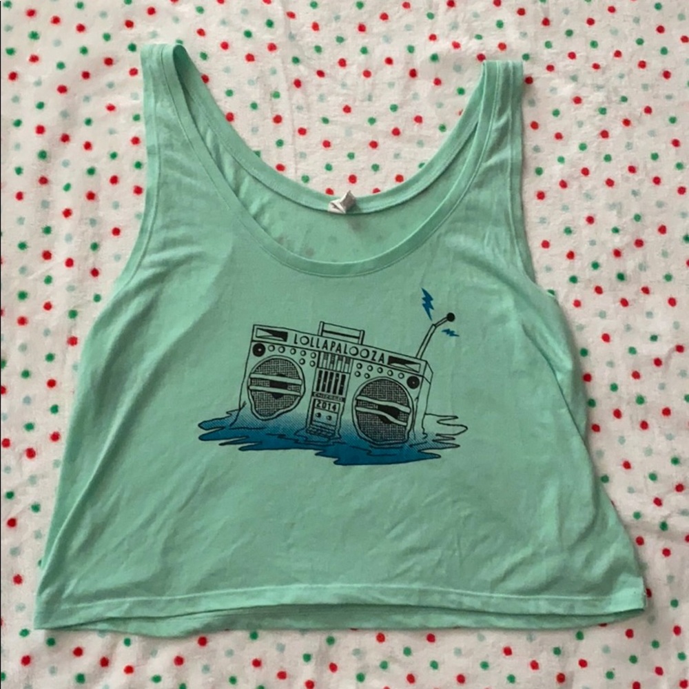 Lollapalooza BoomBox Tank Top